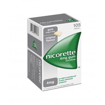 Nicorette Original Gum 4mg x105