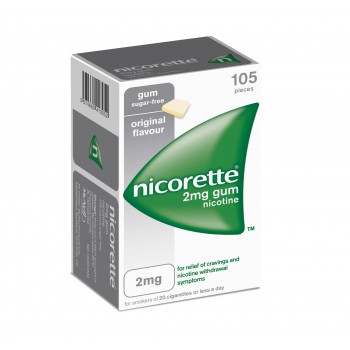 Nicorette Original Gum 2mg x105
