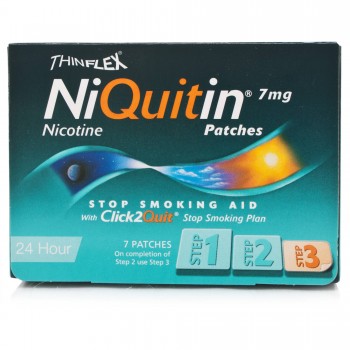 Niquitin 7mg Classic Clear Step 3 Patches