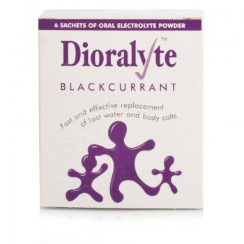 Dioralyte Sachets Blackcurrant 6's