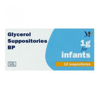 Glycerin (Glycerol) Suppositories Bp 2g Children's 12s
