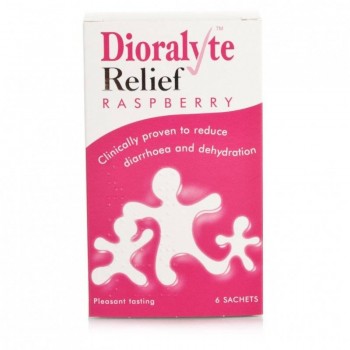 Dioralyte Relief Sachets Raspberry 6s