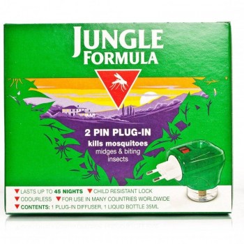 Jungle Formula Plug-In Mosquito Killer Jungle Formula Plug-In Mosquito Killer