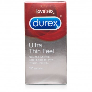 Durex Ultra Thin Feel Condoms x12