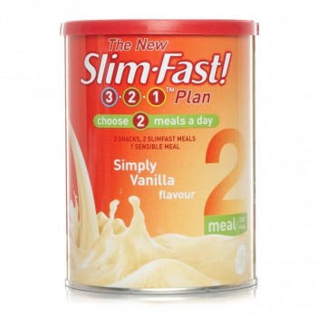 Slim fast vanilla milkshake powder 438g
