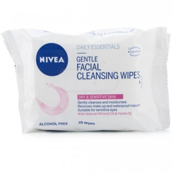 Nivea Visage Cleansing Wipes For Dry/ Sensitive Skin