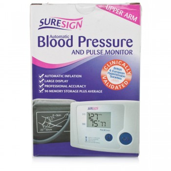Suresign Automatic Blood Pressure & Pulse Monitor Suresign Automatic Blood Pressure & Pulse Monitor