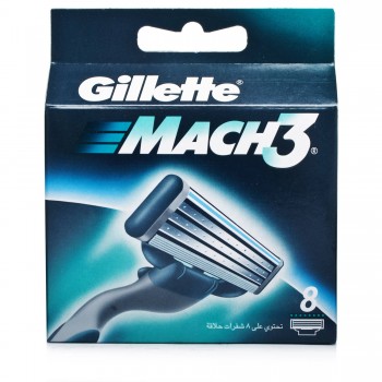 Gillette Mach 3 Cartridges x8