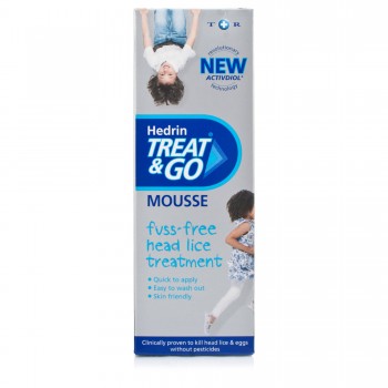 Hedrin Treat & Go Head Lice Mousse x100ml