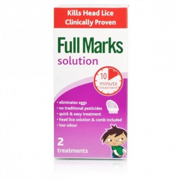 Full Marks Head Lice Solution 100ml Full Marks Head Lice Solution 100ml