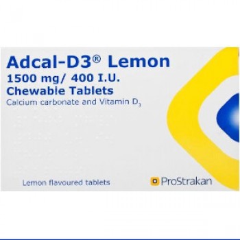 Adcal-D3 Chewable Tablets Lemon Flavoured x 56