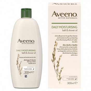 Aveeno Daily Moisturising Bath and Shower Oil - 300ml 