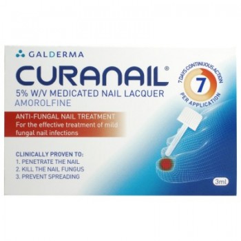 Loceryl Curanail 5% w/v Medicated Nail Lacquer - 3ml  