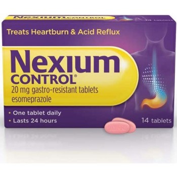 Nexium Control 20 mg Gastro-Resistant Tablets - 14 Tablets Nexium Control 20 mg Gastro-Resistant Tablets - 14 Tablets