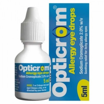opticrom allergy eye drops 5ml