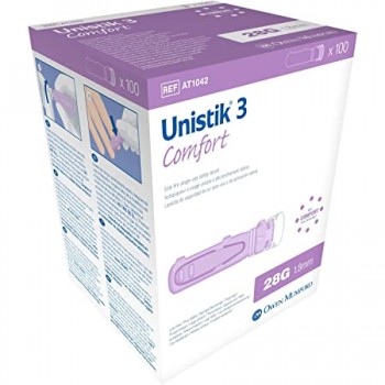 Unistik 3 comfort Lancets x 100 Unistik 3 comfort Lancets x 100