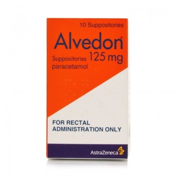 Alvedon Suppositories 125mg