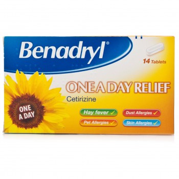 Benadryl One A Day Relief Tablets