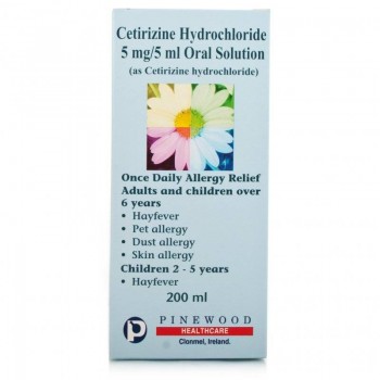 Allergy And Hayfever Relief 5mg/5ml Oral Solution