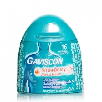 Gaviscon Strawberry Tablets Handy Pack