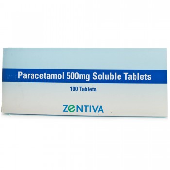Paracetamol Soluble Tablets 500mg-100tabs