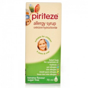 Piriteze Once A Day Allergy Syrup