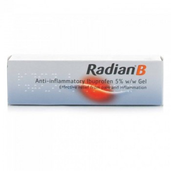 Radian B Ibuprofen 5% Gel