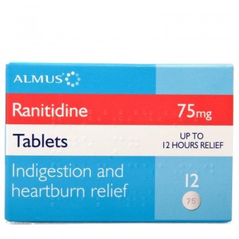 Zantac Ranitidine 75mg Relief Tablets