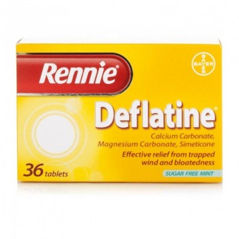 Rennie Deflatine Sugar Free Mint
