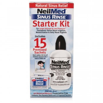 Sinu Rinse Starter Kit + 15 Sachets