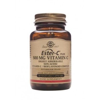 Solgar Ester-C? Plus 500 mg Vitamin C Vegetable Capsules (50)