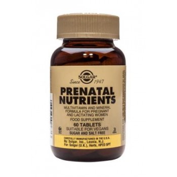 Solgar Prenatal Nutrients Tablets (120)
