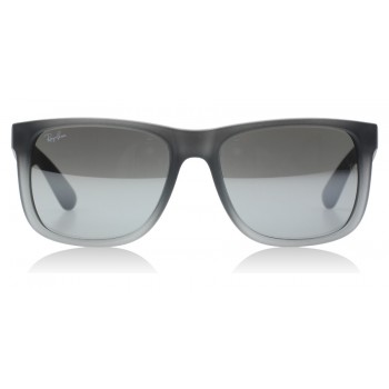 Ray-Ban 4165 Justin Rubber Grey / Transparent 852/88 55mm