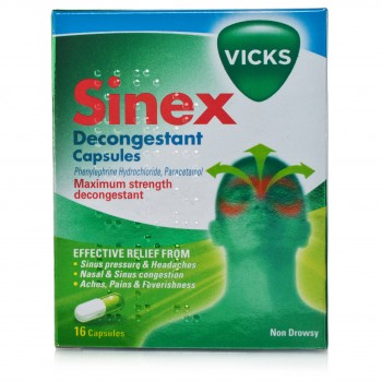 Vicks Sinex Decongestant Capsules