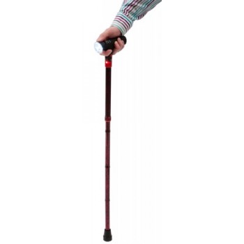 Walking Stick With Built in Light & Alarm