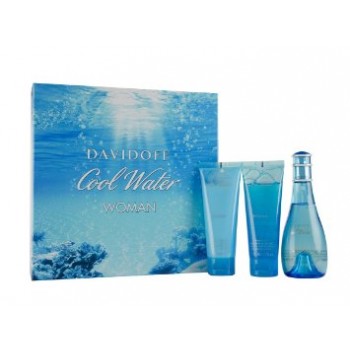 Davidoff  Cool Water for Women   Eau De Toilette Gift Set for her 30ml