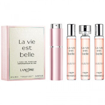 La Vie Est Belle Eau de Parfum Refillable for her 18ml x 3