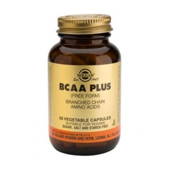 Solgar BCAA Plus Vegetable Capsules