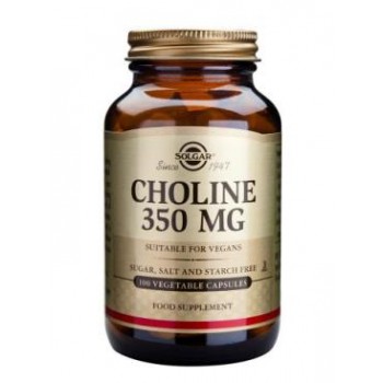 Solgar Choline 350 mg Vegetable Capsules