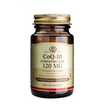 Solgar Coenzyme Q-10 120 mg Vegetable Capsules