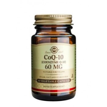 Solgar Coenzyme Q-10 60 mg Vegetable Capsules
