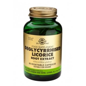 Solgar Deglycerrized Licorice Root Extract Vegetable Capsules