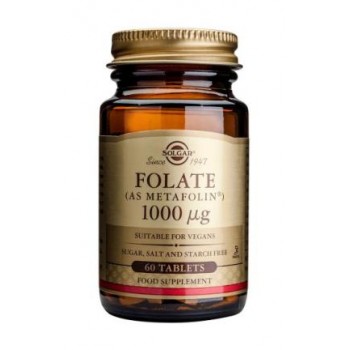 Solgar Folate 1000 ?g (as Metafolin?) Tablets