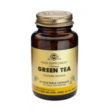 Solgar Chinese Green Tea Vegetable Capsules
