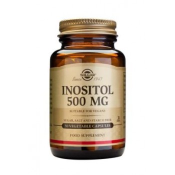 Solgar Inositol 500 mg Vegetable Capsules