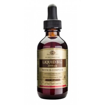 Solgar Liquid B12 2000 ?g with B-Complex 59ml