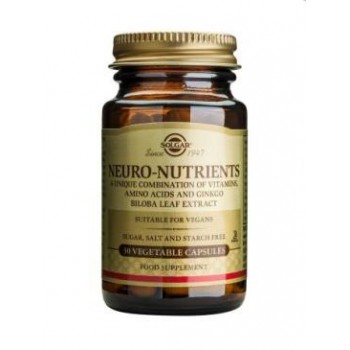 Solgar Neuro-Nutrients Vegetable Capsules 