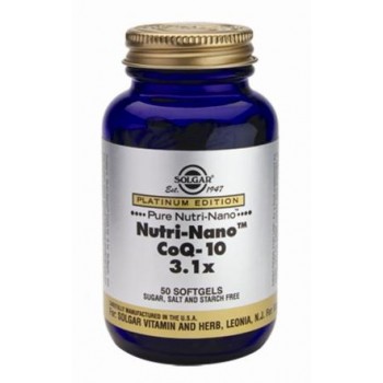 Solgar Nutri-Nano&trade; CoQ-10 3.1x Softgels