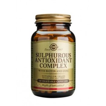 Solgar Sulphurous Antioxidant Complex Vegetable Capsules