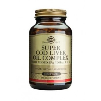 Solgar Super Cod Liver Oil Complex Softgels